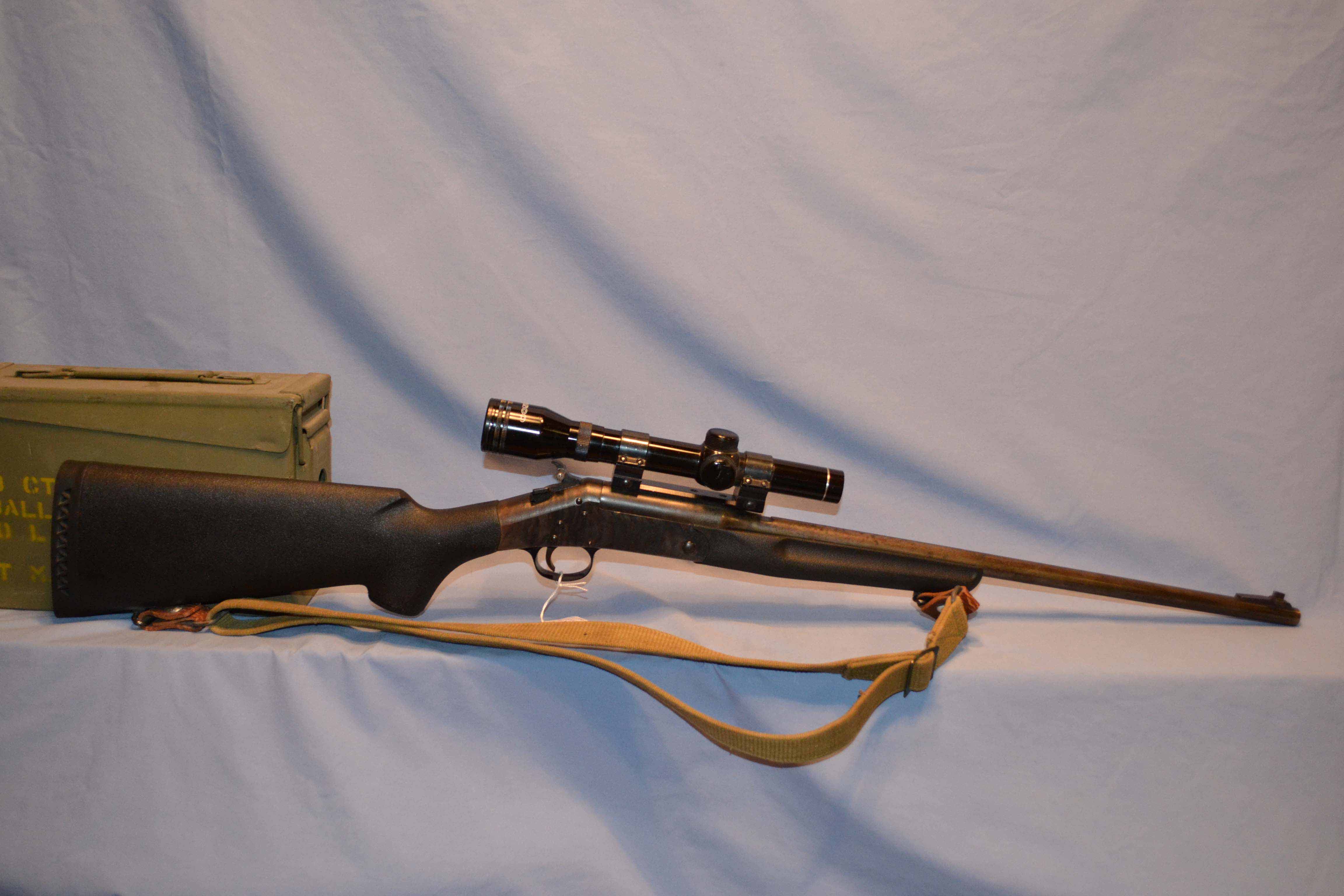 H&R Handi-Rifle 22 hornet with scope